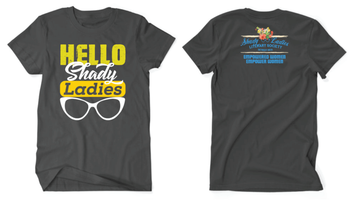 Crew Neck Front And Back T Shirt Project Logo Flat - T-shirt (800x600), Png Download