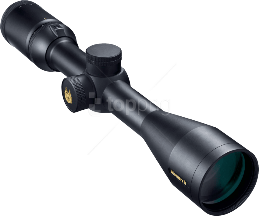 Free Png Download Monarch Scope Png Images Background - Nikon Prostaff 5 4.5 18x40 Ffp (850x709), Png Download