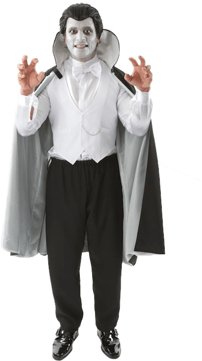 Vampire Halloween Costume - Halloween Costume (800x1268), Png Download