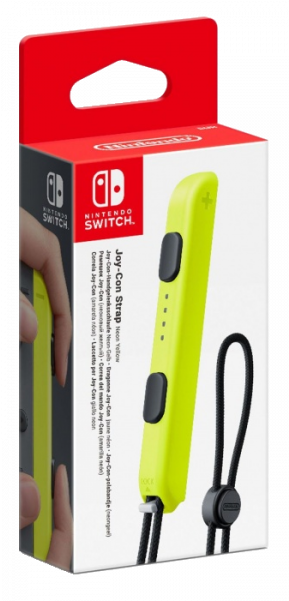 Joy-con Strap Do Konsoli Nintendo Switch - Nintendo Switch Neon Yellow (600x600), Png Download