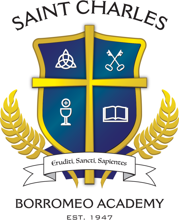 Borromeo Academy Crest - St Charles Borromeo Academy Kansas City (625x768), Png Download