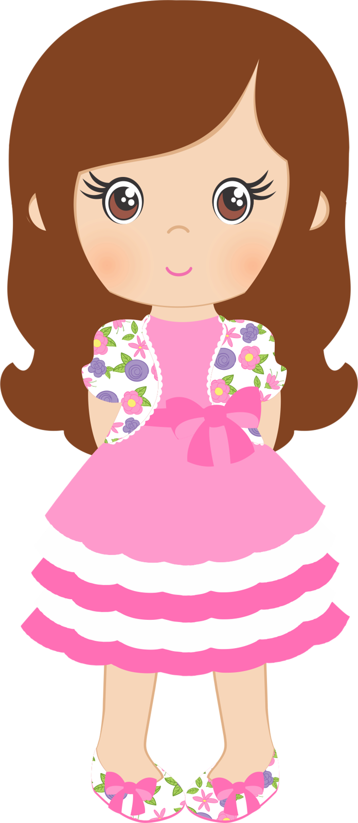 Фото, Автор Mashanbear На Яндекс - Girl Clipart (696x1600), Png Download