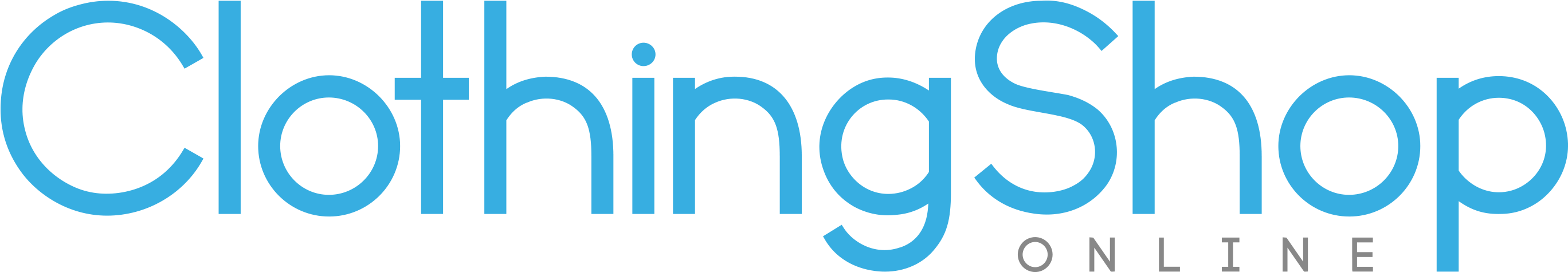 Clothing Shop Online - Clothing Shop Online Logo (2945x718), Png Download