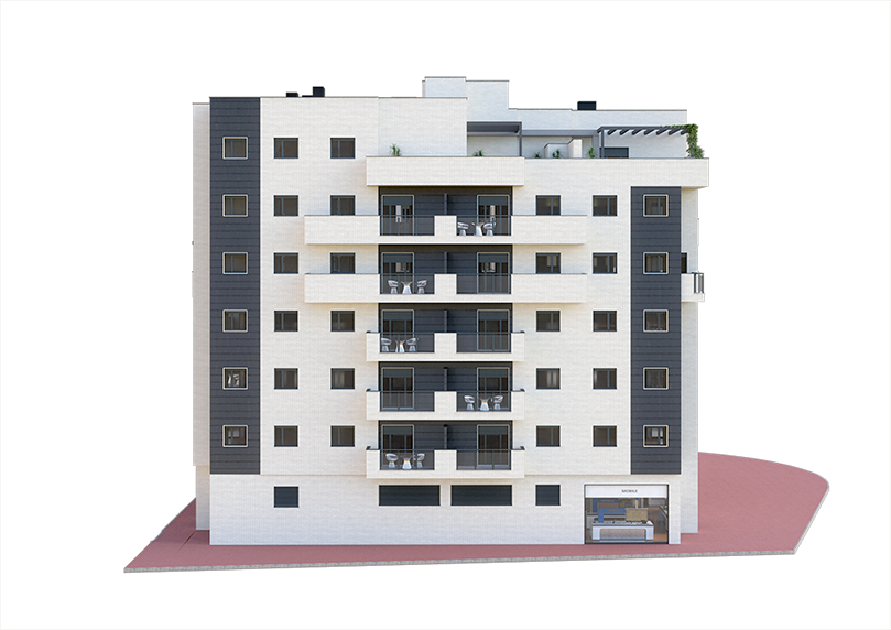 Galería - Tower Block (809x572), Png Download