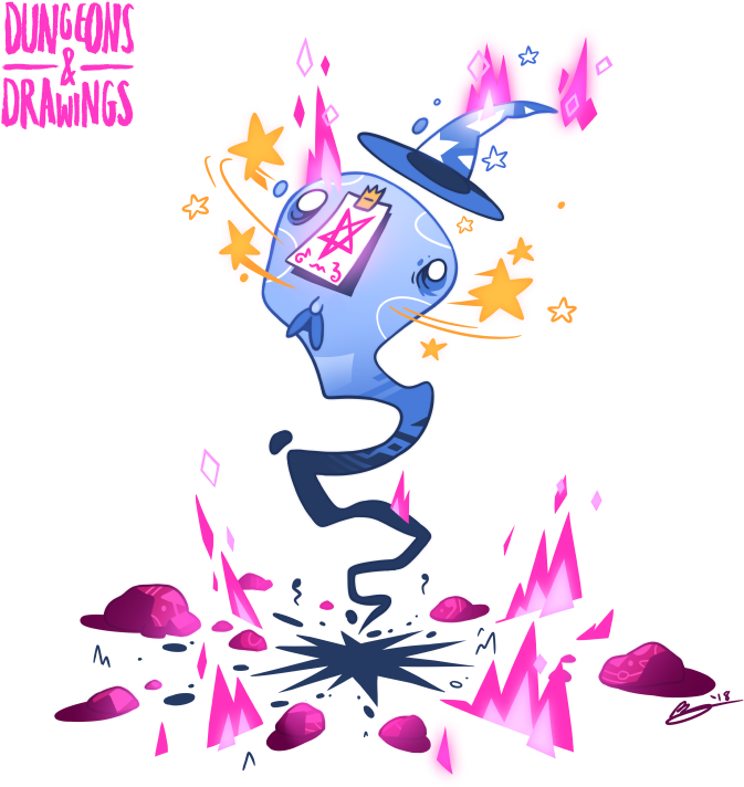Spectral Mage (750x750), Png Download