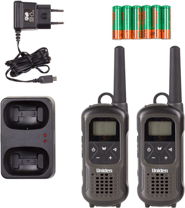 Walkie Talkie Uniden Pmr1210 2 - Uniden (800x800), Png Download