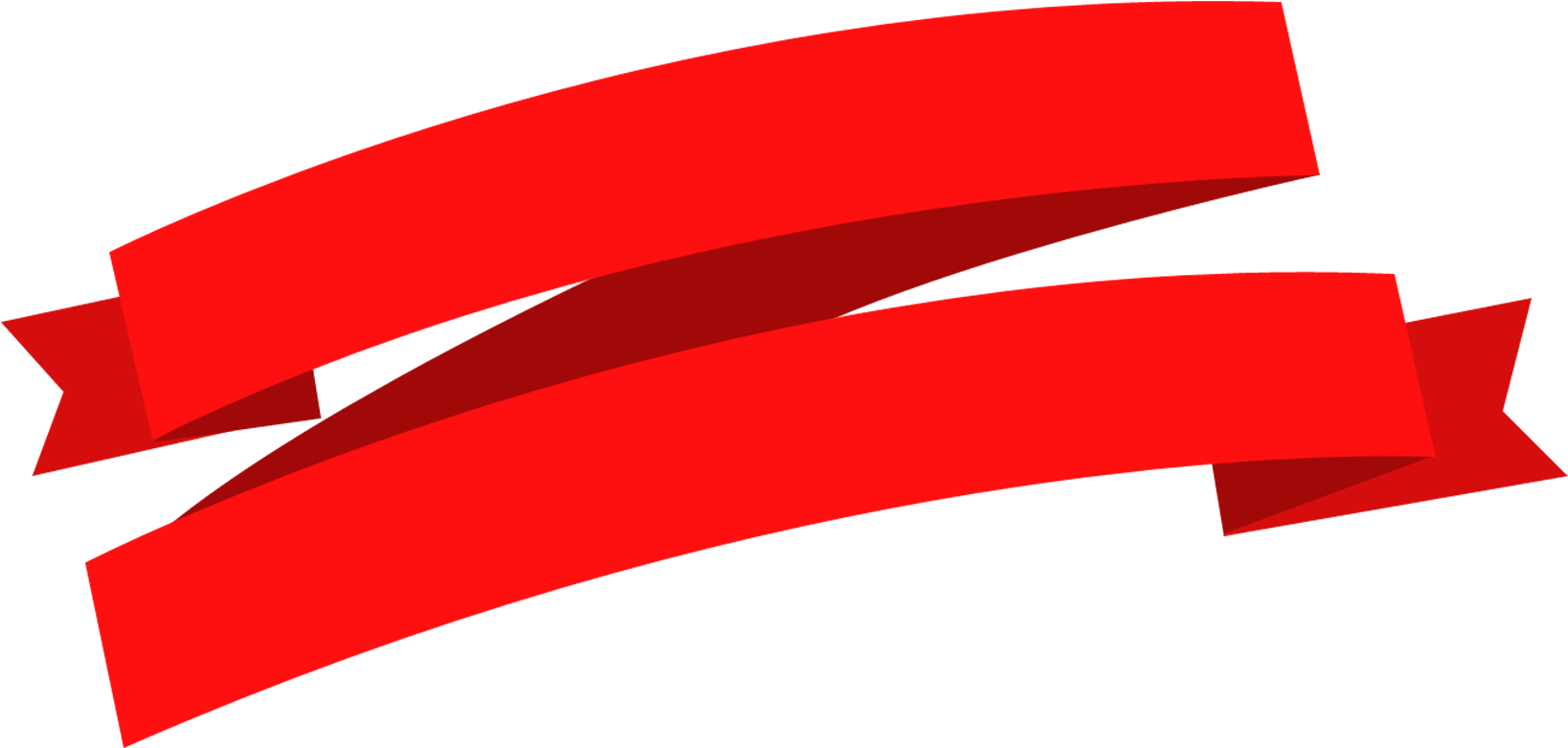Ruban Rouge Banderoles Décoratif Png Et Psd - Ruban Rouge Png Vector (2000x2000), Png Download