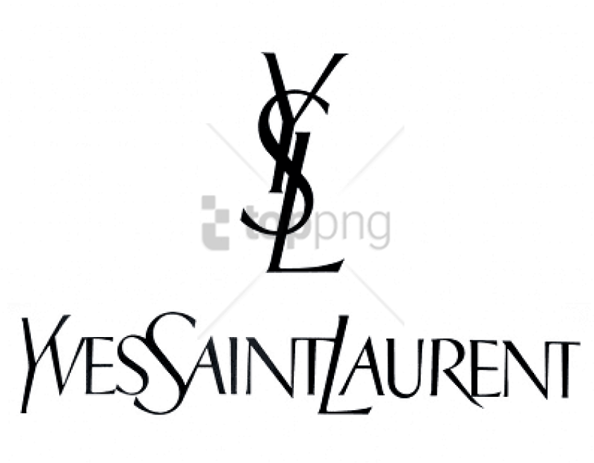 Free Png Yves Saint Laurent Rouge Pur Shine Lipstick - Yves Saint Laurent Parfum Logo (850x681), Png Download