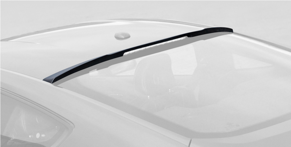 Cdc Outlaw Rear Window Spoiler 2015-2019 Fastback - Supercar (980x980), Png Download