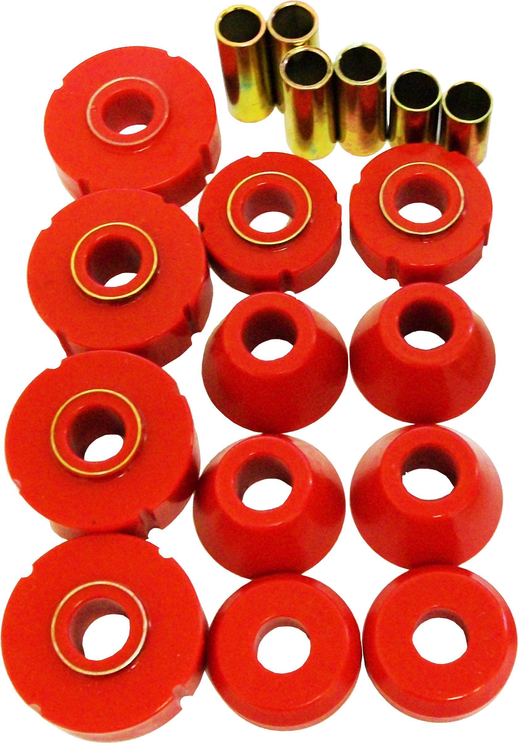 1963-1966 Polyurethane Cab Mount Kit - 55 59 Chevy Truck Body Mounts (1701x2460), Png Download