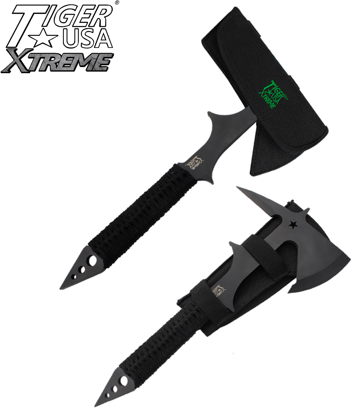 Xtreme Battle Tomahawk Military Tactical Axe, , Panther - Hunting Knife (1500x1500), Png Download