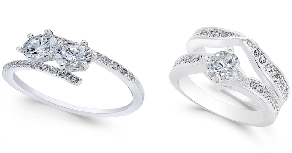 Hurry Over To Macy's And Score These Beautiful Rings - Pre-engagement Ring (1200x630), Png Download