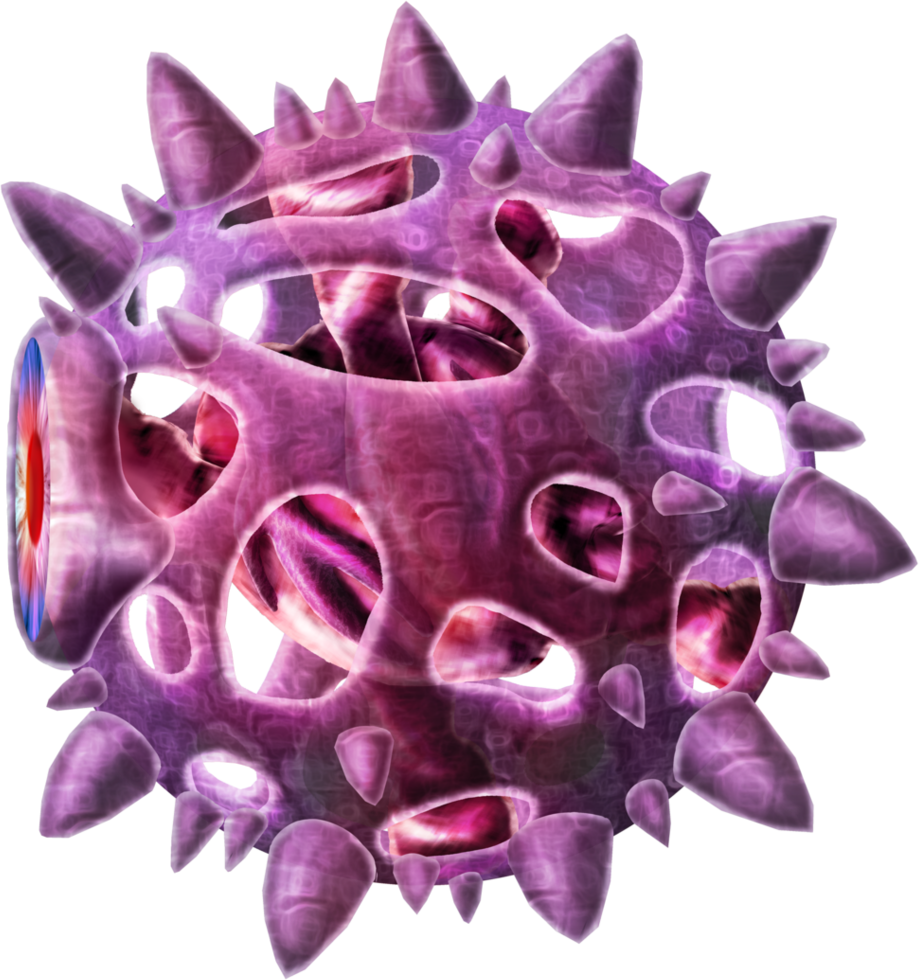 Metroid Database Bestiary Metroid Fusion Core X B Type - Craft (919x980), Png Download