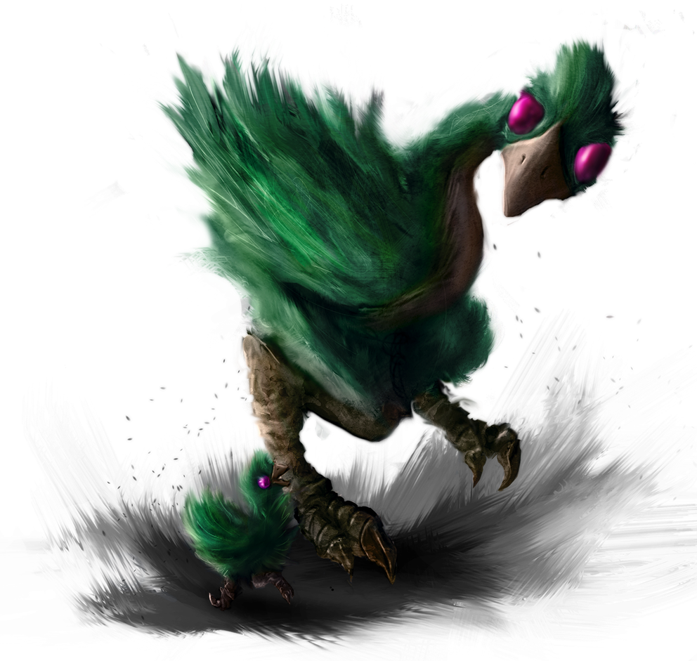 Metroid Database Bestiary Metroid Fusion Dachora Amp - Metroid Fusion Dachoras (992x941), Png Download