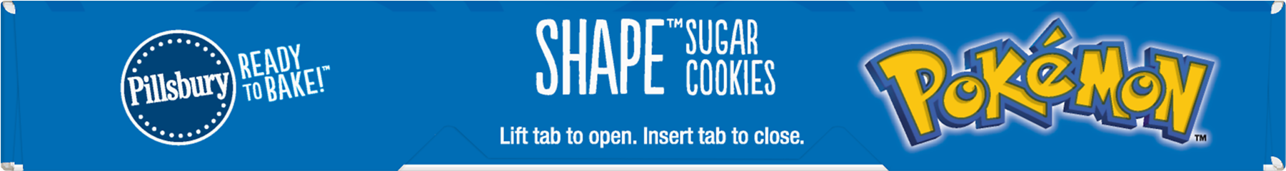 Pokemon Shape Sugar Cookies 24 Count - Majorelle Blue (1800x1800), Png Download