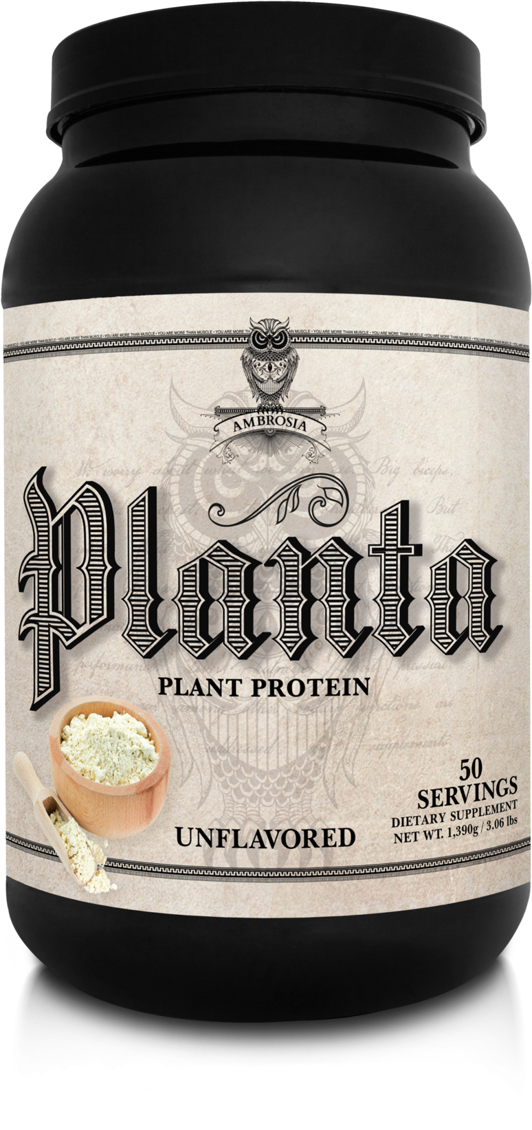 Planta™ Premium Plant Protein - Baked Goods (1000x1726), Png Download