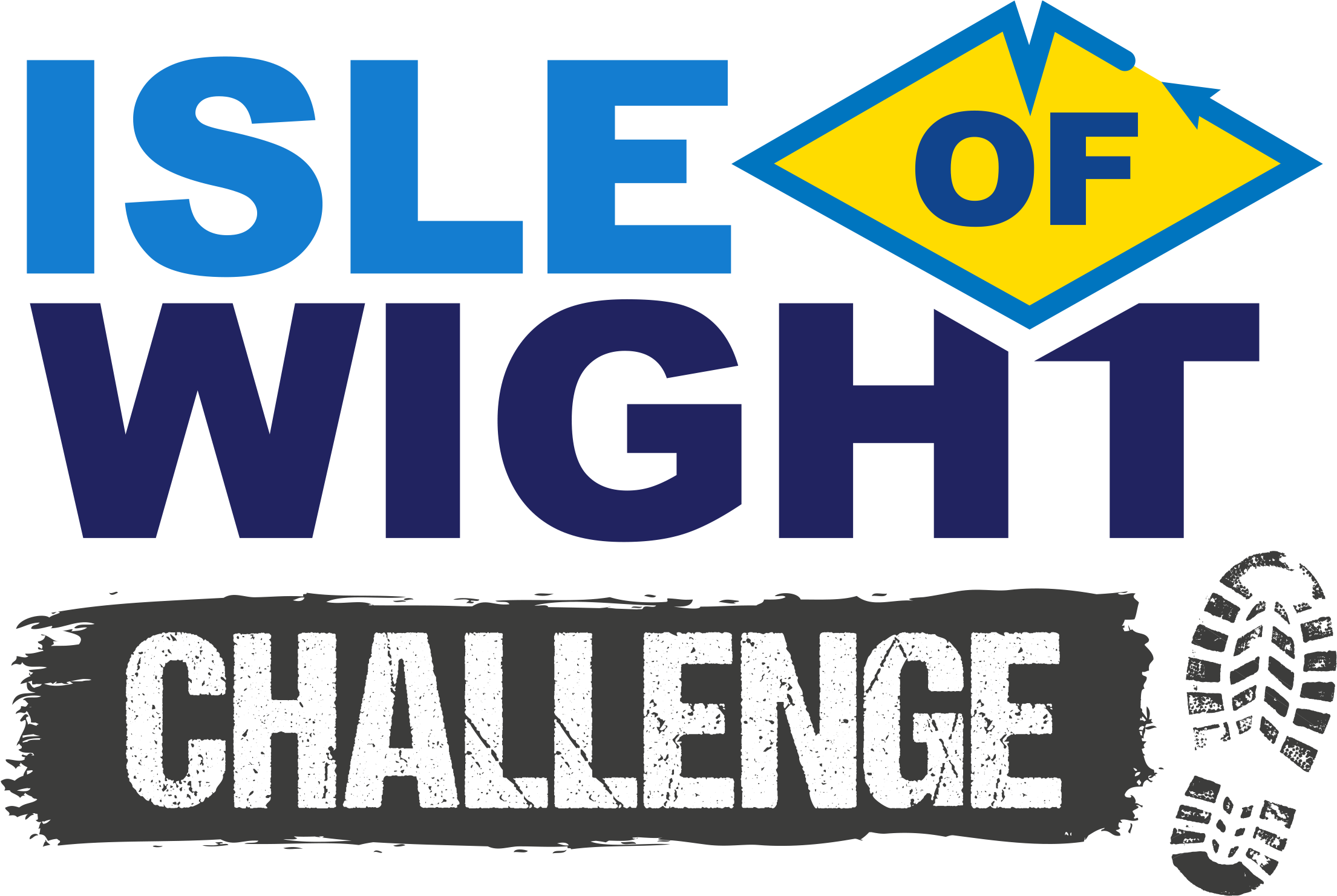Isle Of Wight Ultra Challenge - Shoe Print (2362x1579), Png Download