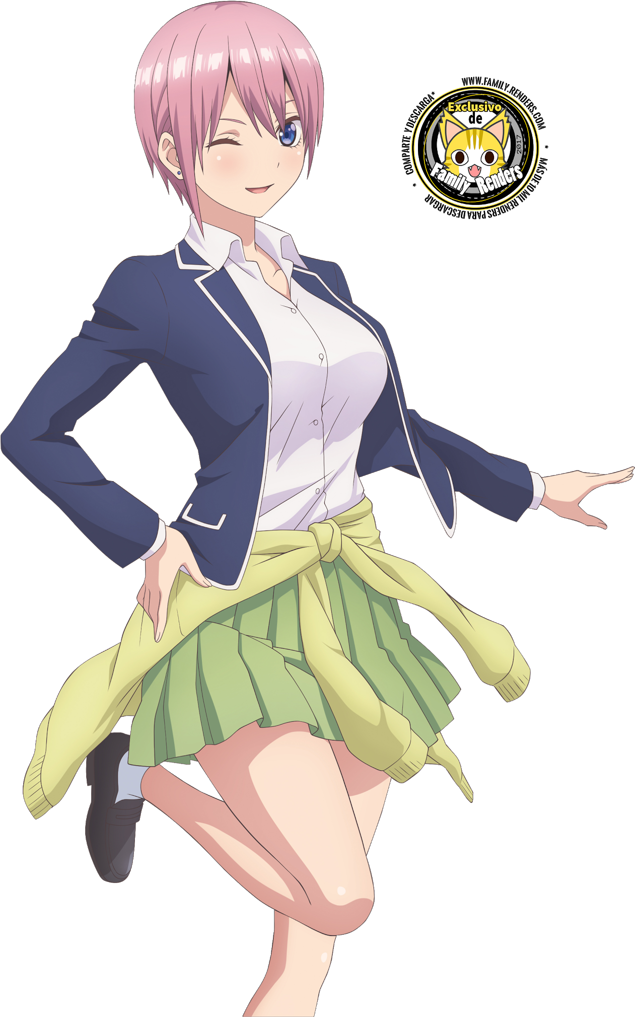 Disclaimer - 五 等 分 の 花嫁 一 花 (1324x2048), Png Download
