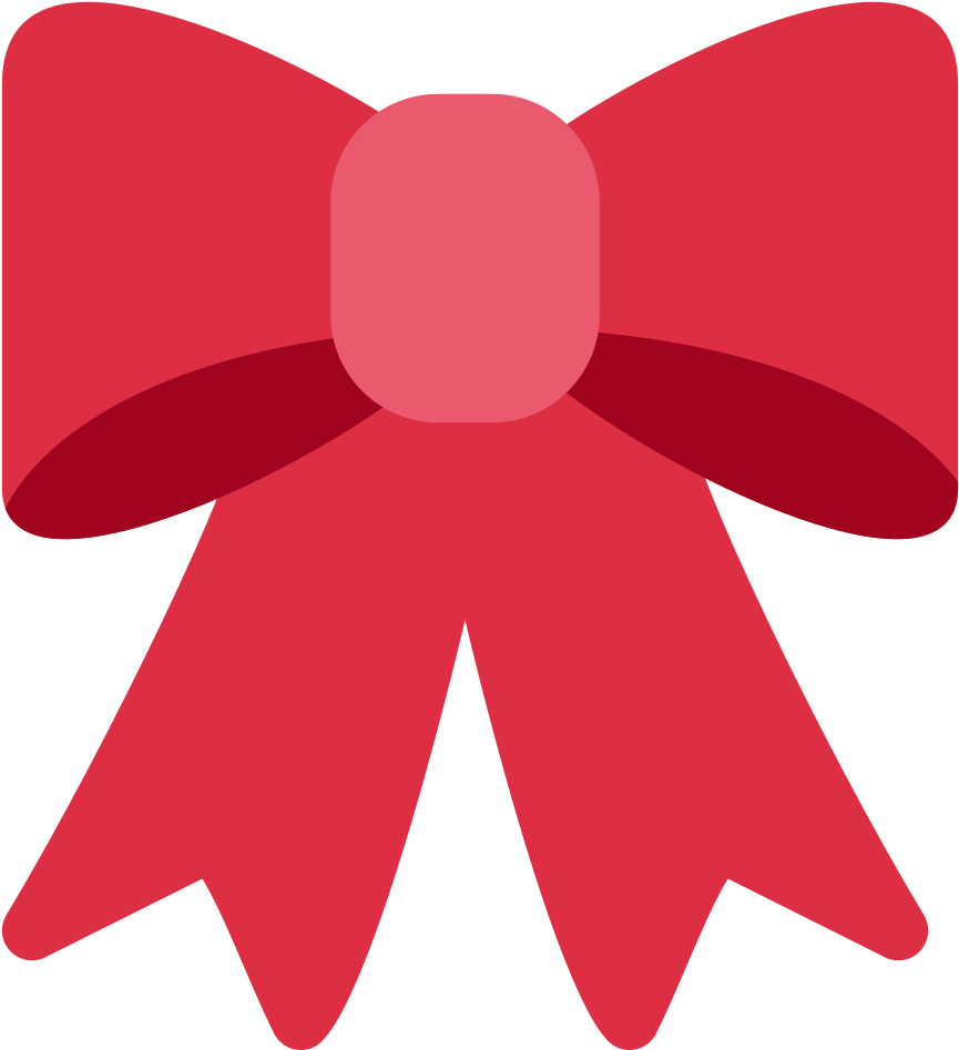 File - Twemoji 1f380 - Svg - Wikimedia Commons - Bow Emoji Png (1024x1024), Png Download