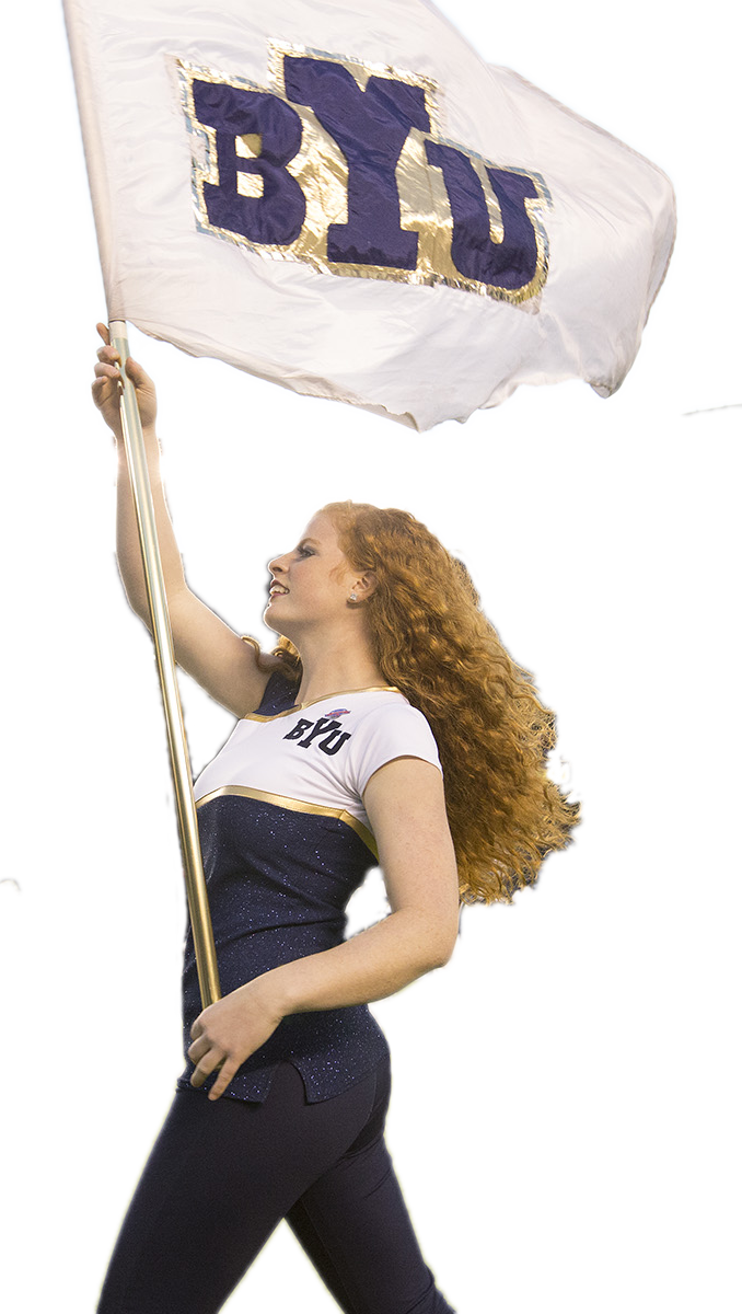 Information About Color Guard - Girl (678x1200), Png Download