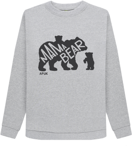 Mama Bear - Sweater (640x674), Png Download