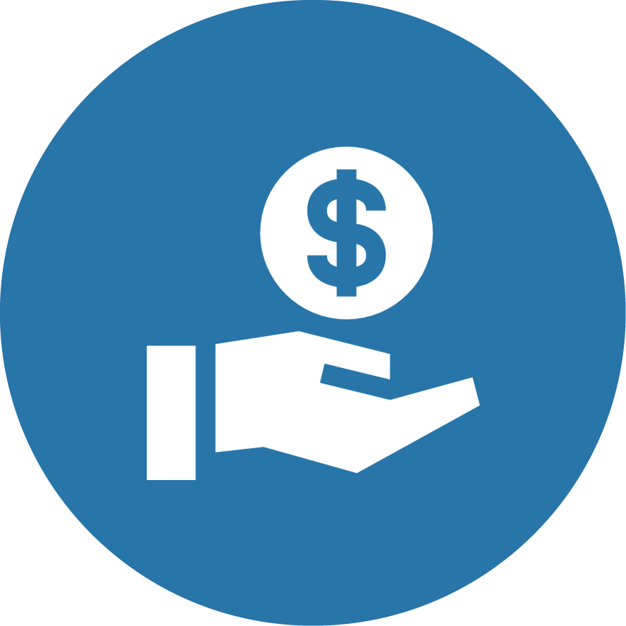 Educational Institutions - Salary Blue (888x888), Png Download