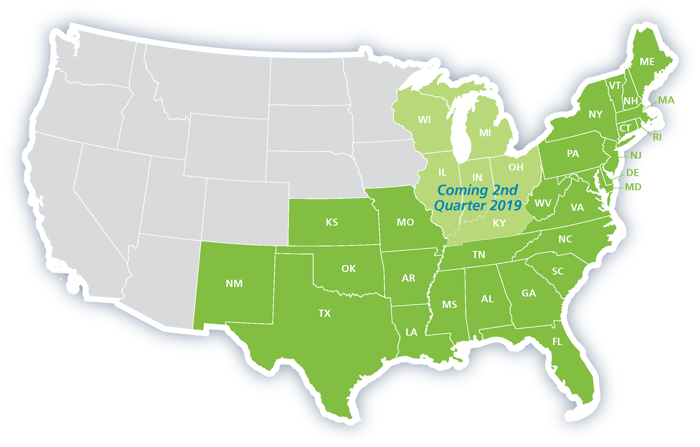 We Understand That Specialty Chemical Distributors - Gun Law Strictness By State (700x447), Png Download