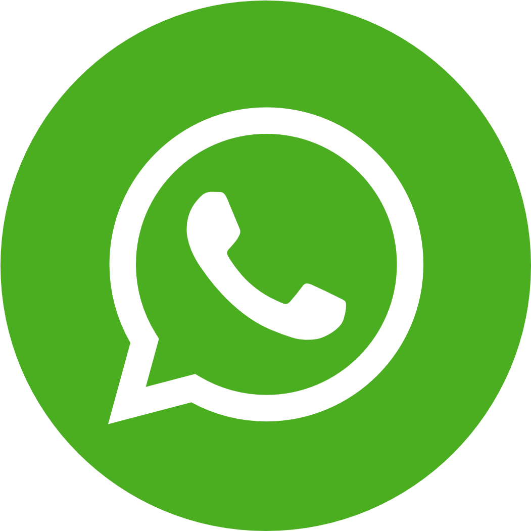 Whatsapp - Round Whatsapp Icon Png (1200x1200), Png Download
