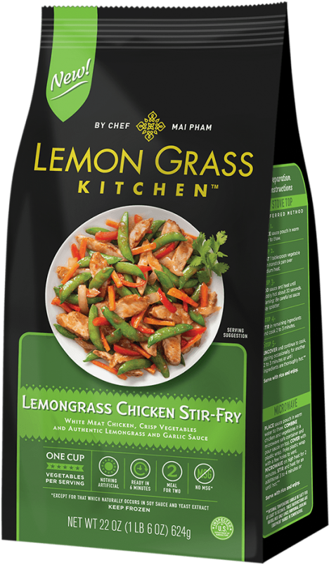 Lemongrass Chicken Pad Thai (800x800), Png Download