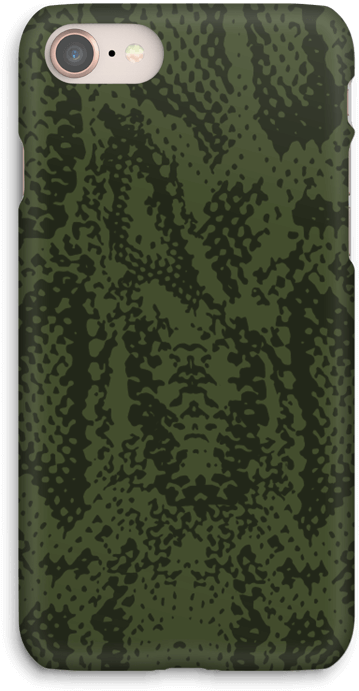 Green Snake Case Iphone (510x800), Png Download