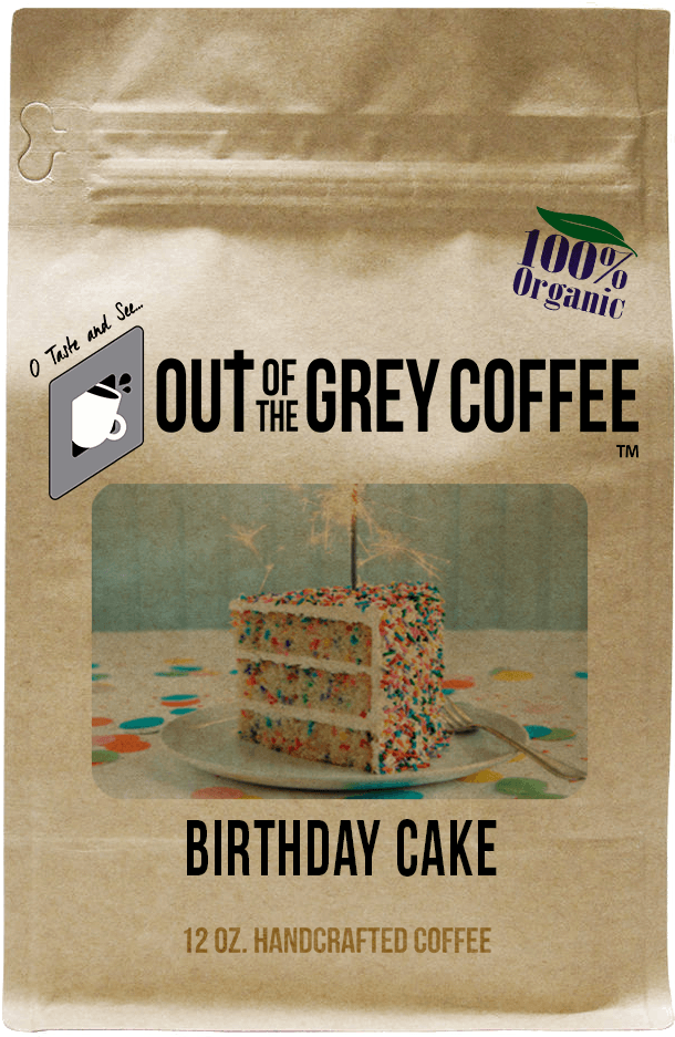 Birthday Cake Flavored Organic Coffee (1000x1000), Png Download