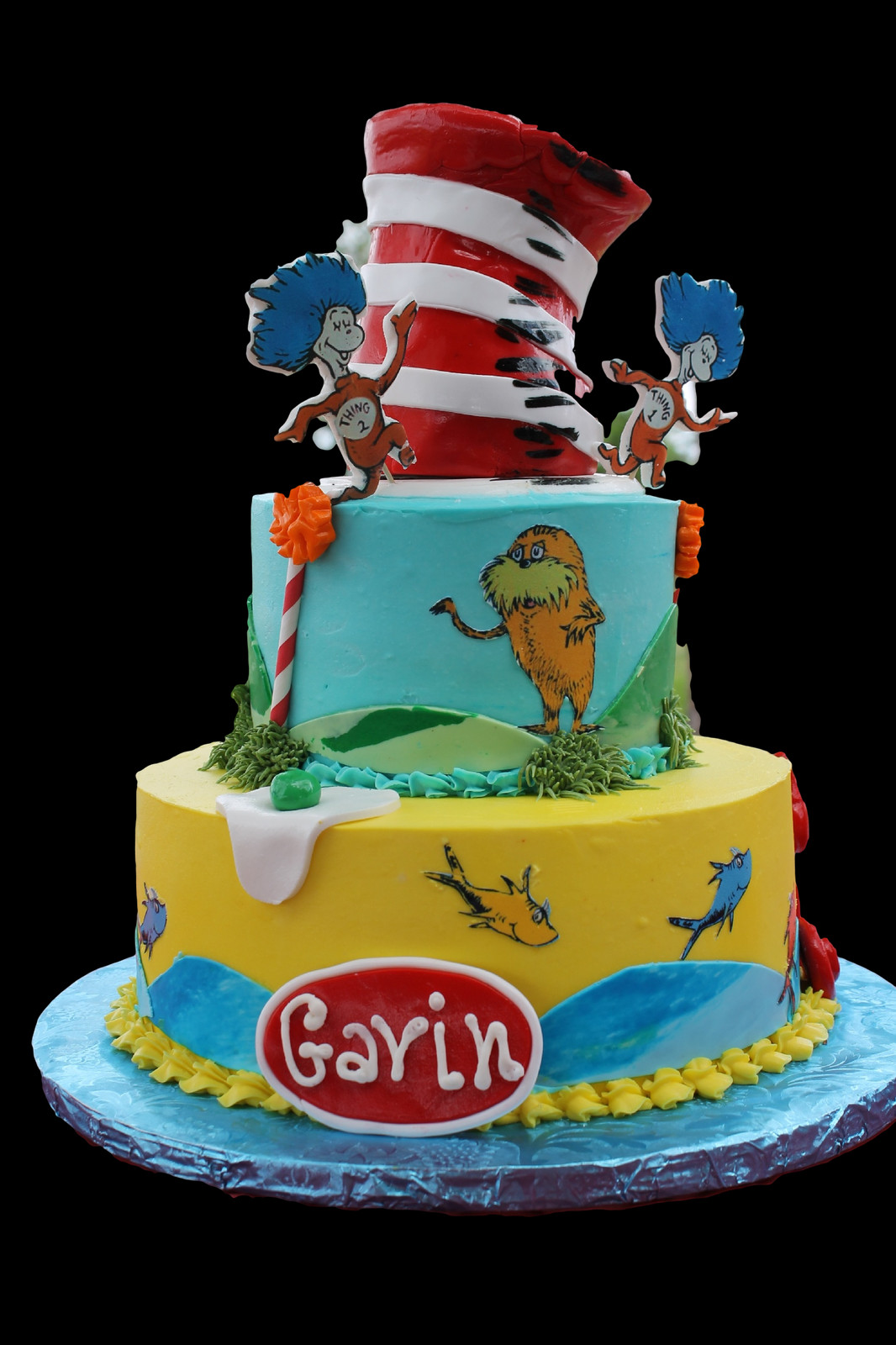 Make A Dr Seuss Cake (1066x1600), Png Download