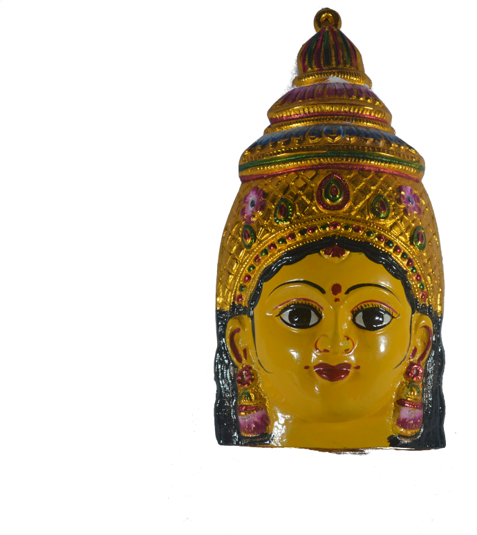 Varalakshmi Amman Face Varalakshmi Puja Festival Products - Statue (1200x800), Png Download