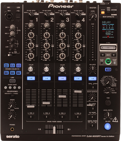 Pioneer Djm 800,850,900,900-srt,nsx Colored Knob Kits - Djm 900 Srt Used (940x540), Png Download