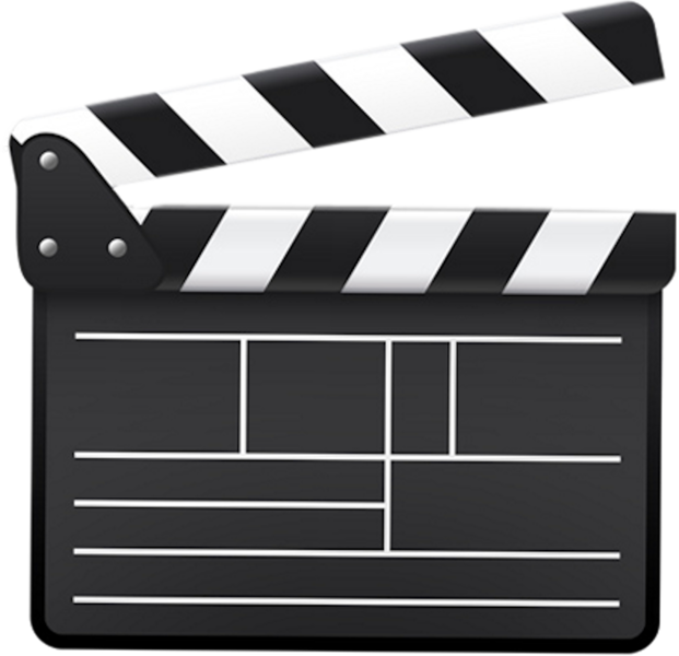 Clapboard - Movie Icon (621x600), Png Download