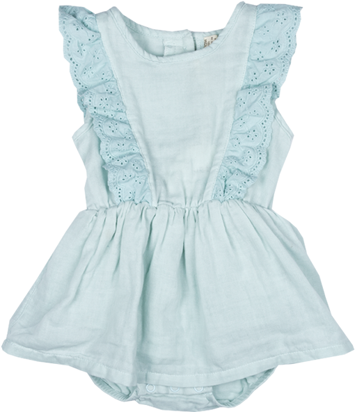 Mint Sadie Baby Dress - Day Dress (745x745), Png Download