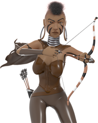 Archerhalf - Target Archery (400x400), Png Download