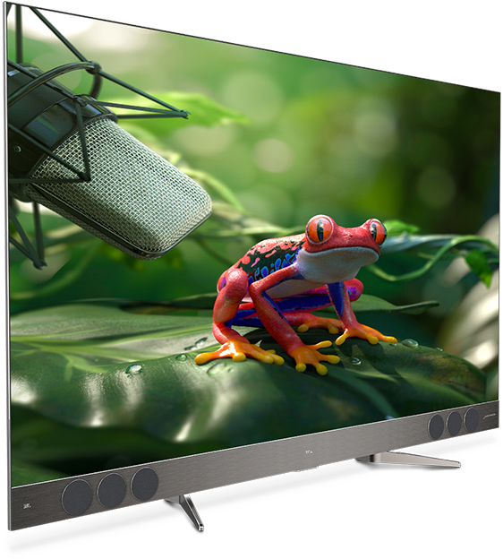 55'' Tcl Qled Android Tv - Tcl Xess X2 U55x9006 (738x712), Png Download