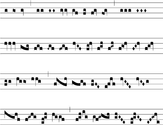 If We Don't Consider The Different Heights Of The Notes - Sheet Music (630x515), Png Download