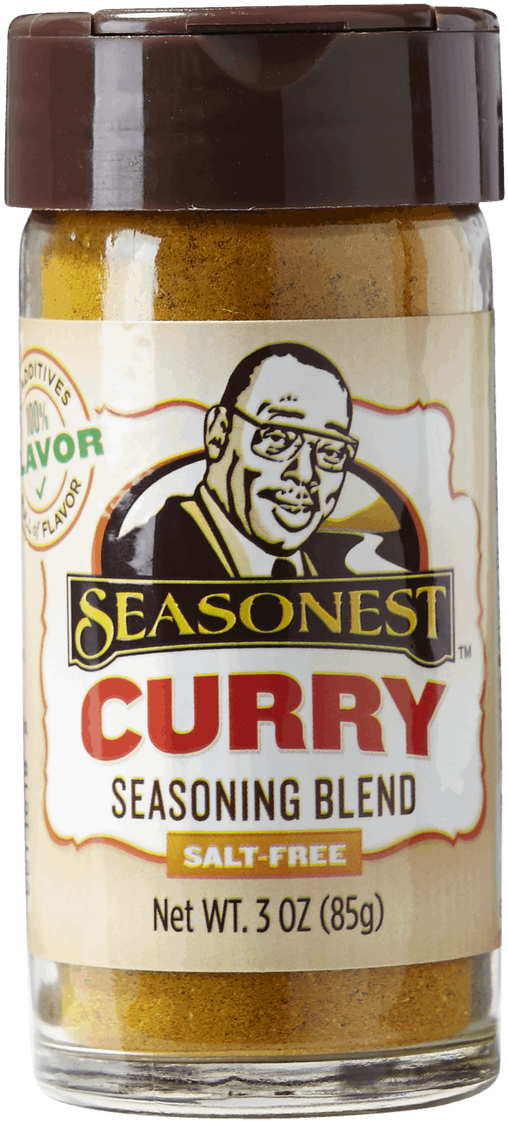 Seasonest Curry Salt-free Spice Blend - Bottle (635x1280), Png Download