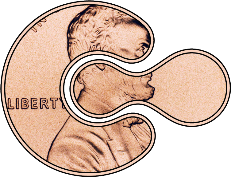 App Building Two Cents' Worth - Large Image Of Penny (794x793), Png Download