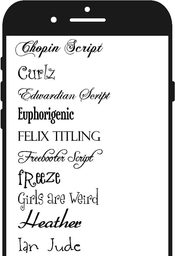 Use Different Font Styles In Whatsapp Chats - Different Font Styles (690x880), Png Download