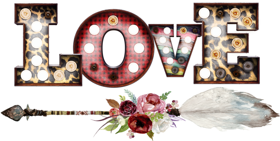 Love & Arrow Sub Transfer (1000x607), Png Download