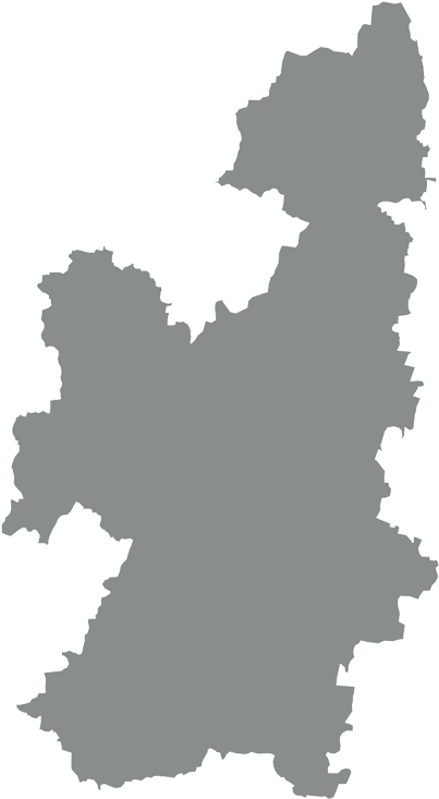 Buldhana Map - Silhouette (800x800), Png Download