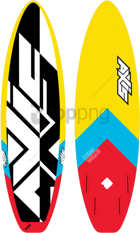 Free Png Download 2018 Axis New Wave Quad Kite Surfboard - Surfing (480x795), Png Download