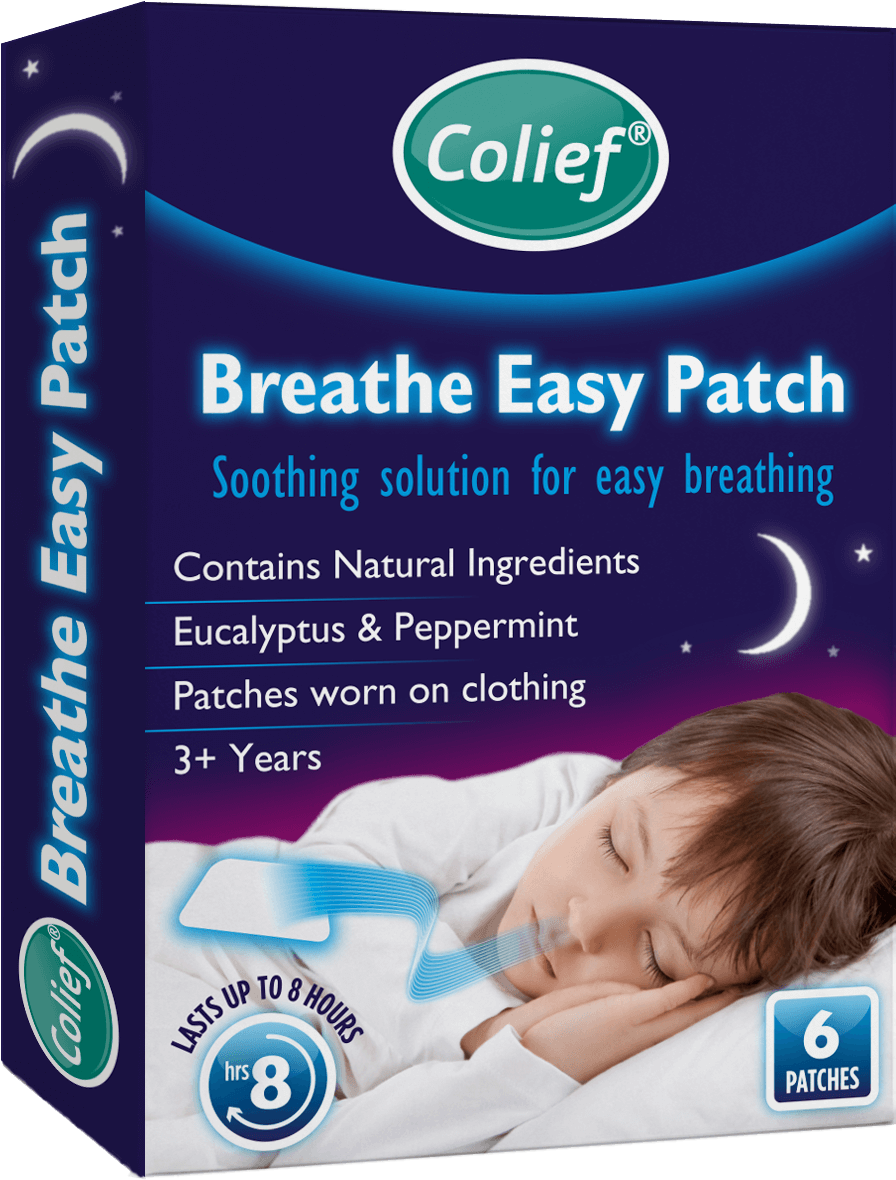 Colief Breath Easy Patch - Colief Breathe Easy Patch (1222x1417), Png Download