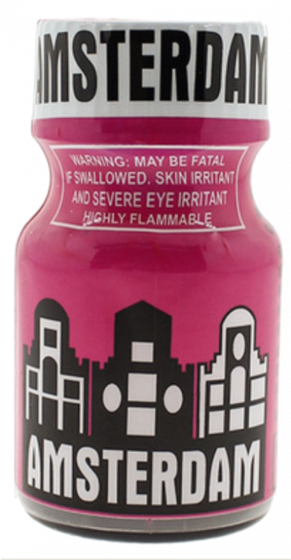 Pink Amsterdam - Glass Bottle (800x800), Png Download