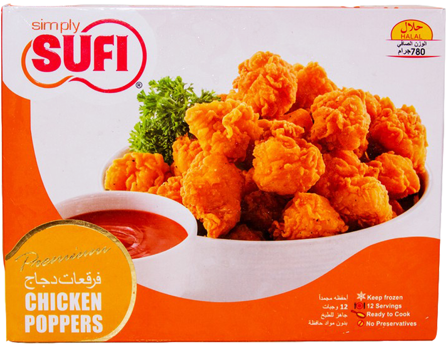 Sufi Chicken Poppers Large 780 Gm (1000x1000), Png Download