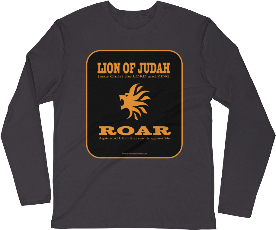Long Sleeve Fitted Crew - Long-sleeved T-shirt (1000x1000), Png Download