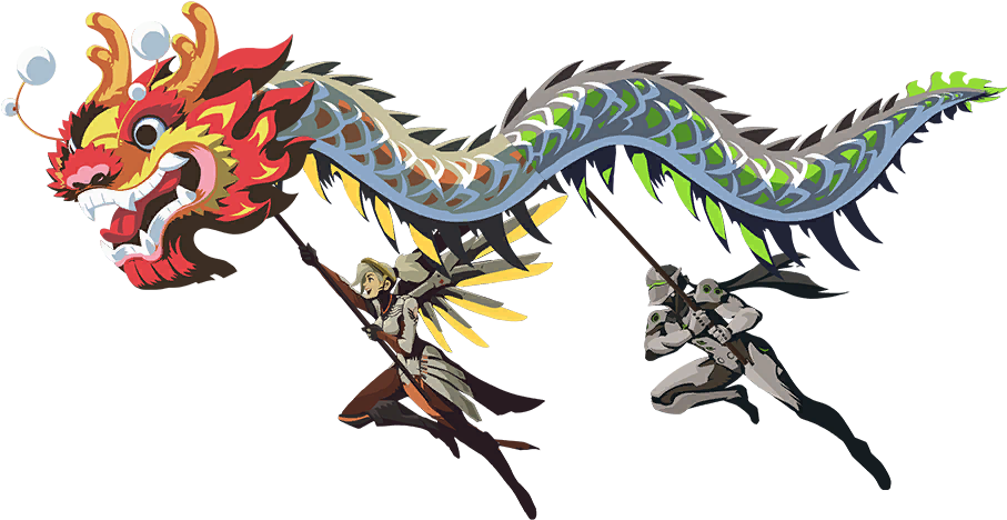 Download Gency Genji Shimada Connect Overwatch Bond Tumblr Overwatch Dragon Dance Spray Png Image With No Background Pngkey Com